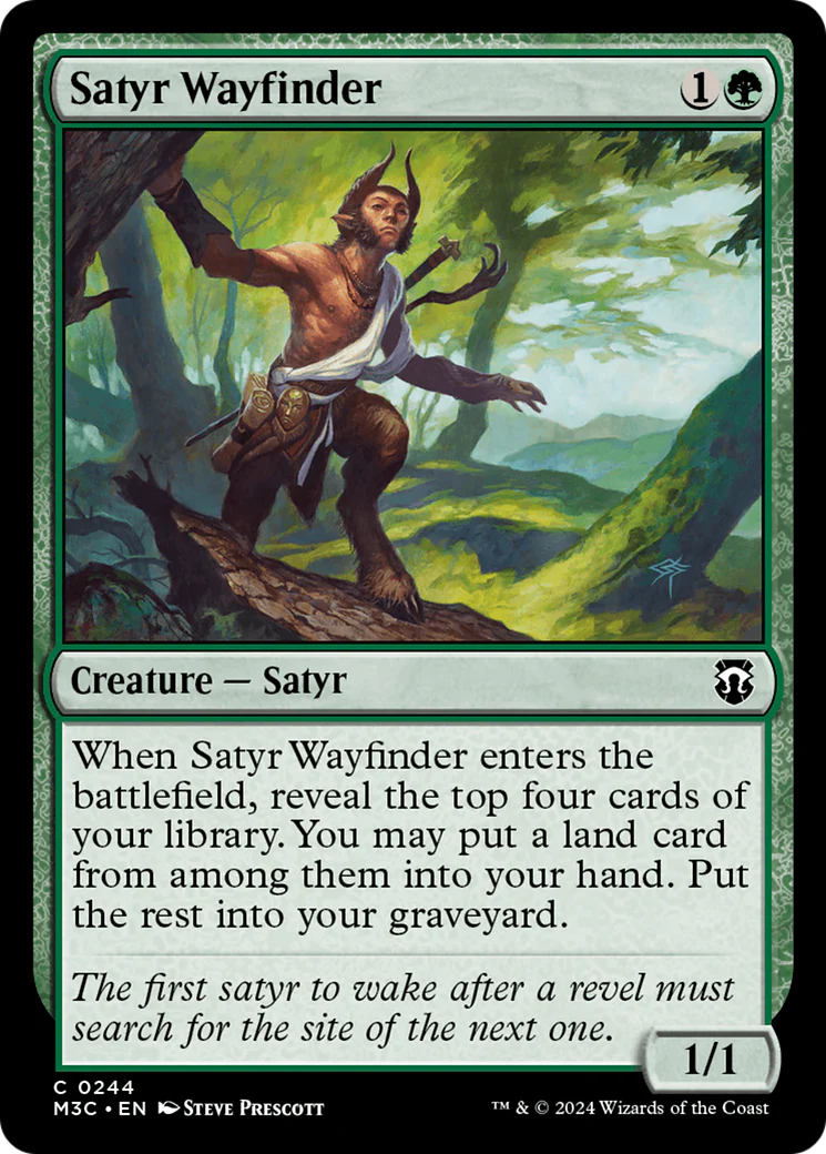 Satyr Wayfinder (M3C) - Ripple Foil