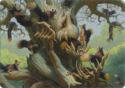 Scurry Oak (40/81) Art Card (AMH2)