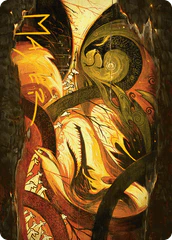 Season of Loss (17/54) Art Card (ABLB) - Gold-Stamped Signature