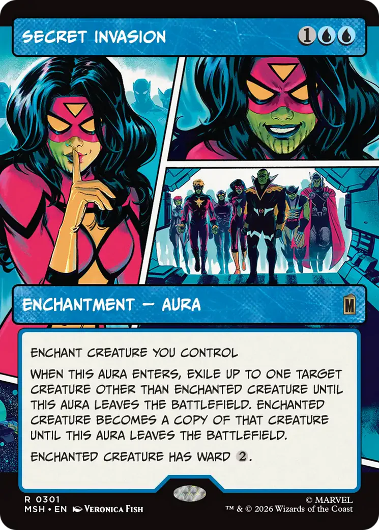 Secret Invasion (0301) (Borderless) (MSH) - Foil