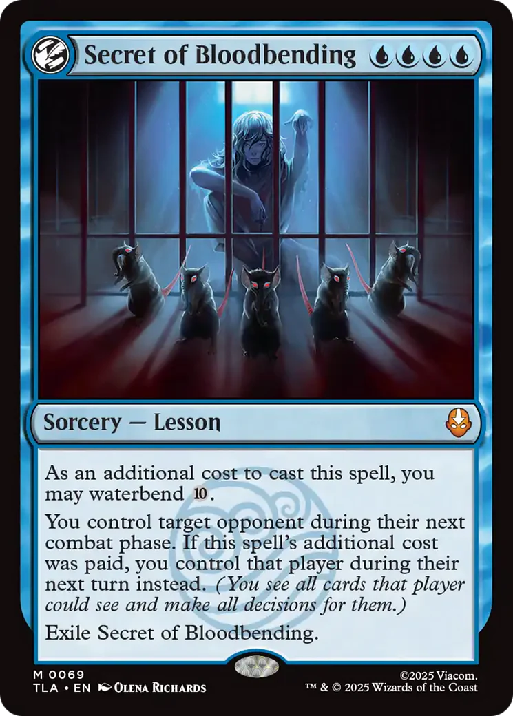 Secret of Bloodbending (TLA) - Foil