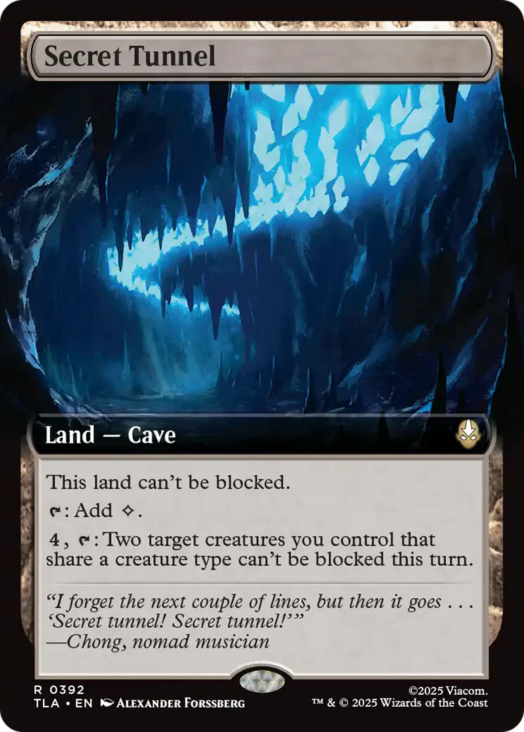 Secret Tunnel (0392) (Extended Art) (TLA) - Foil