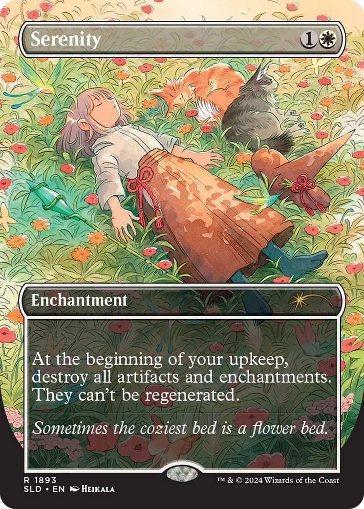 Serenity (1893) (Borderless) (SLD) - Foil