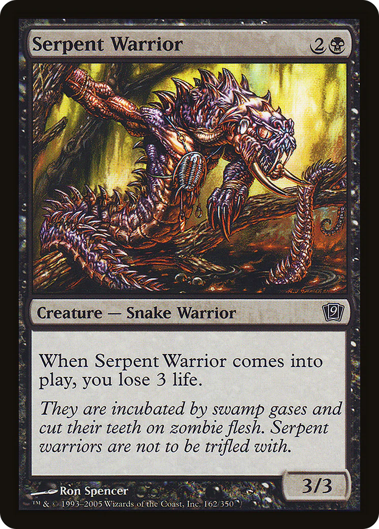 Serpent Warrior (9ED) - Foil