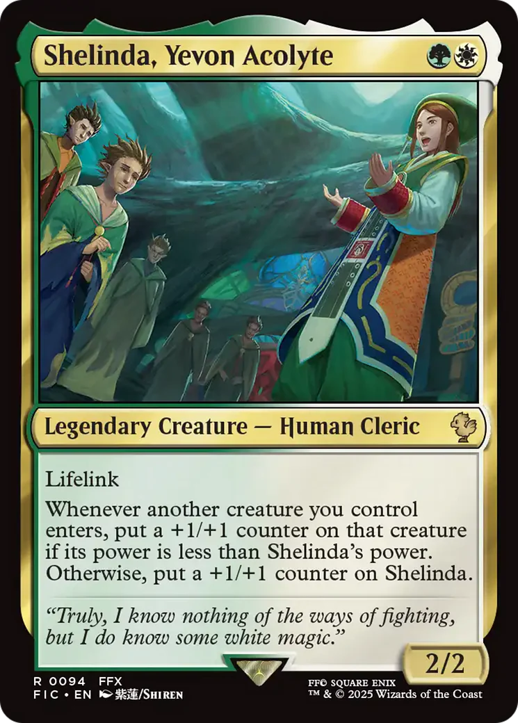 Shelinda, Yevon Acolyte (FIC) - Surge Foil