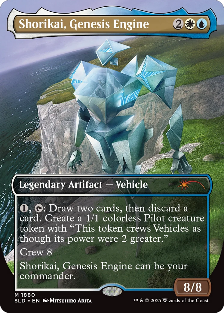 Shorikai, Genesis Engine (1880) (Borderless) (SLD) - Foil