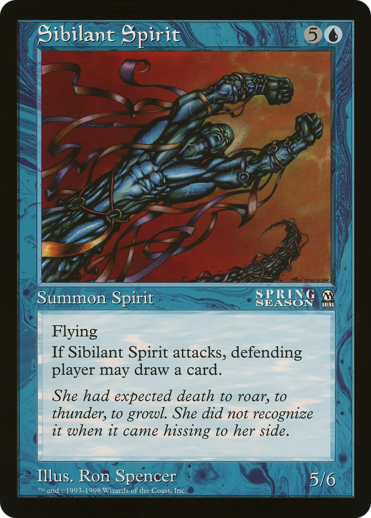 Sibilant Spirit (Oversized) (Arena League Promo) (OLEP)