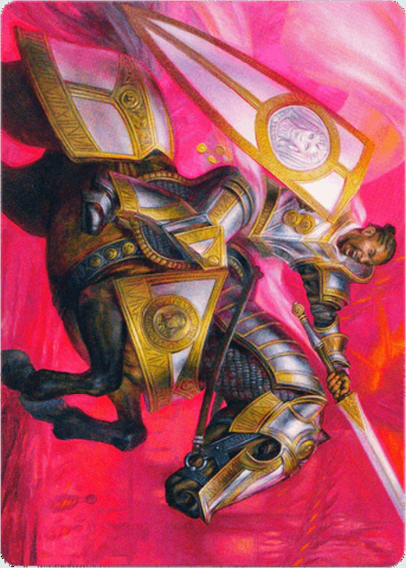 Sigiled Sentinel (09/81) Art Card (AMOM)