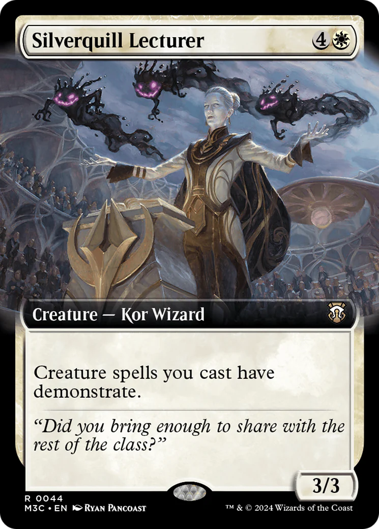 Silverquill Lecturer (0044) (Extended Art) (M3C) - Ripple Foil