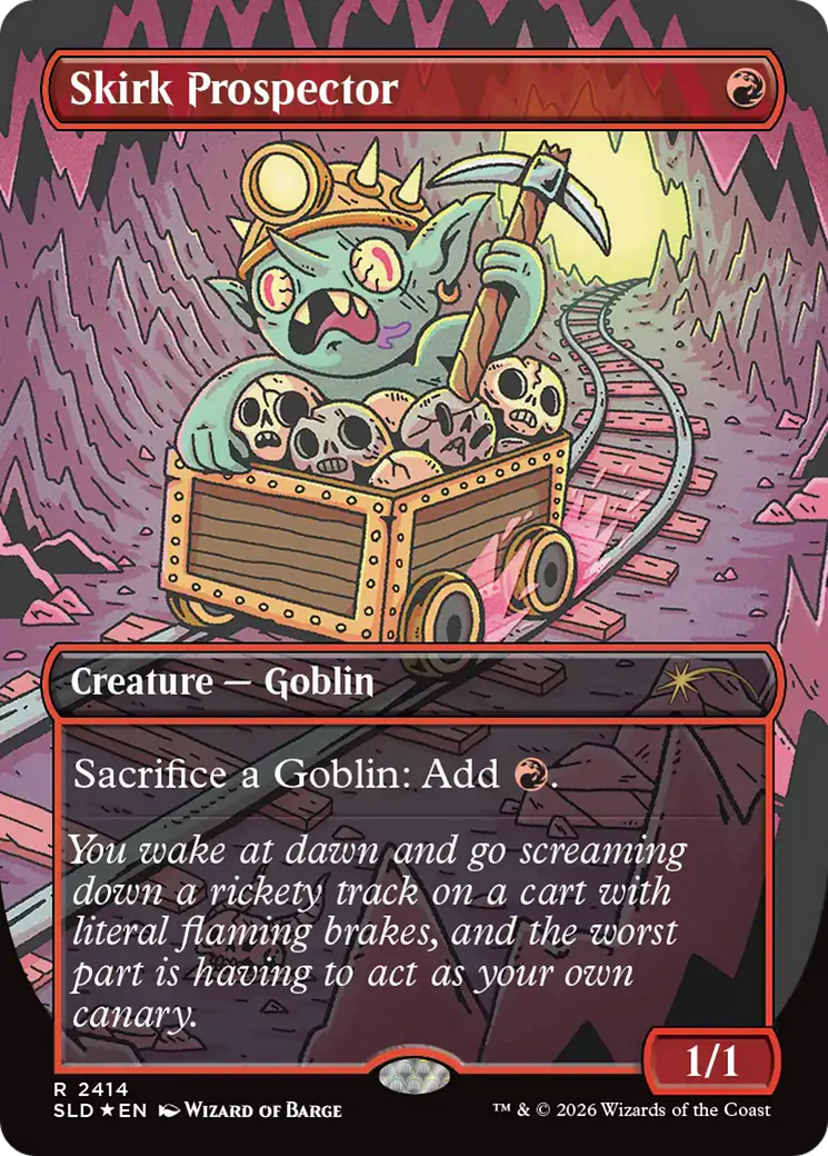 Skirk Prospector (2414) (Borderless) (SLD) - Foil
