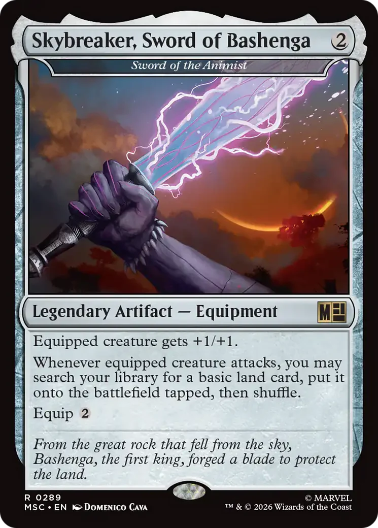 Skybreaker, Sword of Bashenga [Sword of the Animist] (MSC)