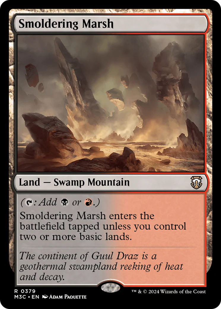 Smoldering Marsh (M3C) - Ripple Foil