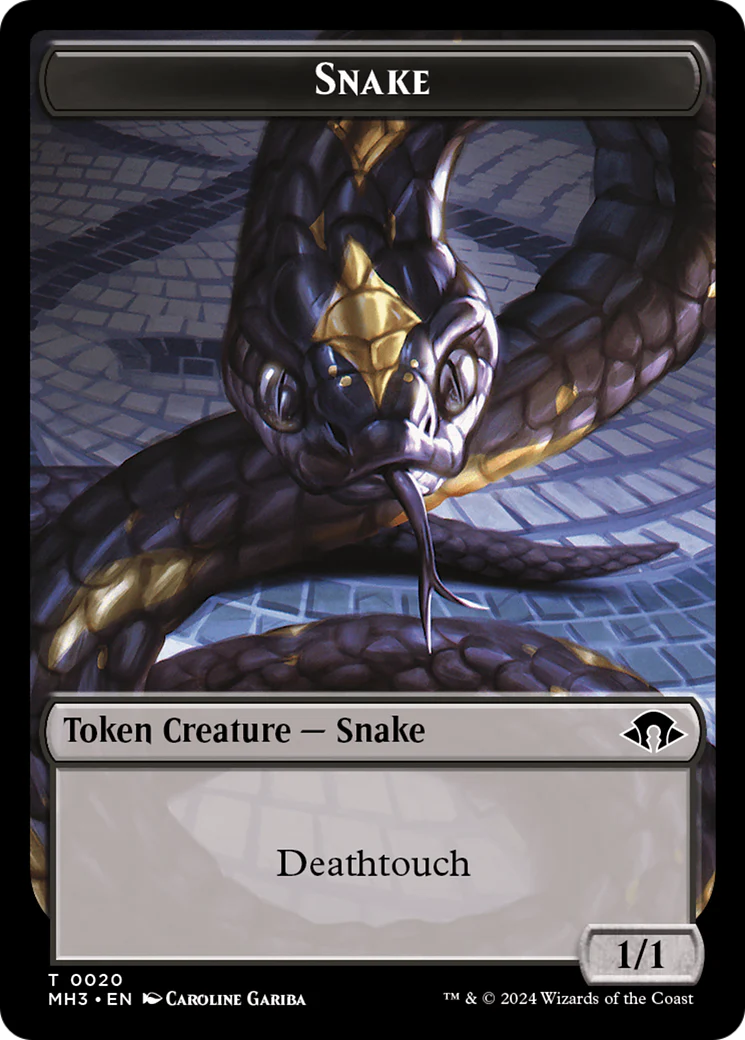 Snake Token (0020) (TMH3)