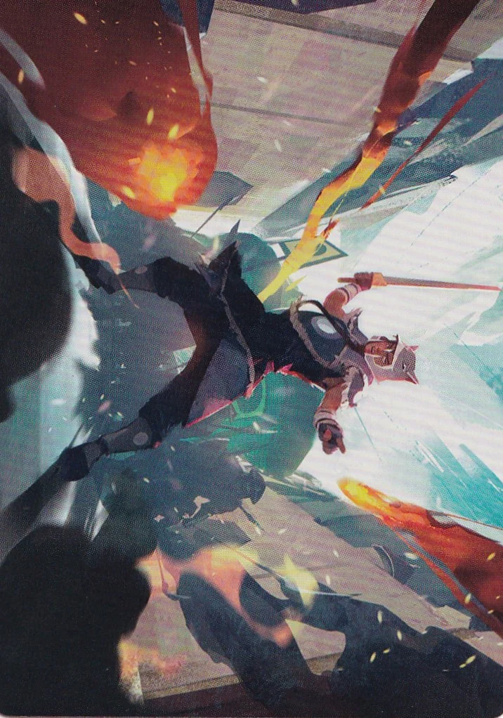 Sokka, Tenacious Tactician (23/54) Art Card (TLA)