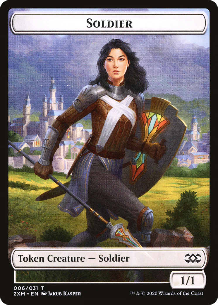 Soldier Token (006) (T2XM)