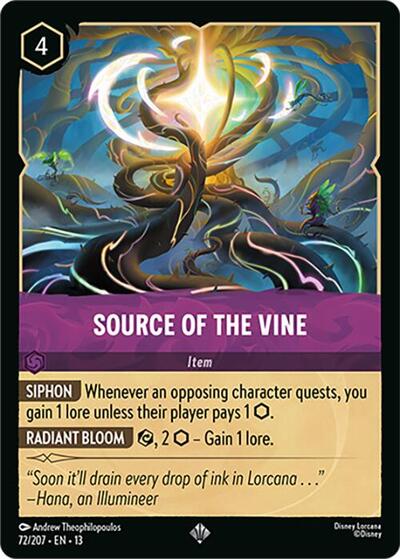 Source of the Vine (0072) - Cold Foil