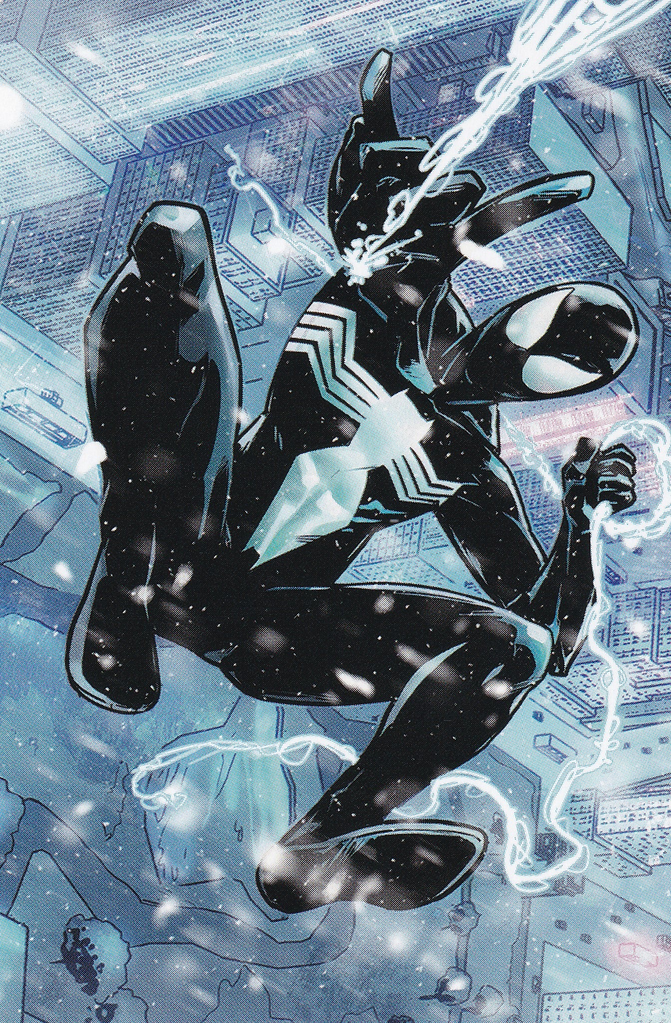 Spectacular Spider-Man (Black) (52/54) Art Card (ASMP)