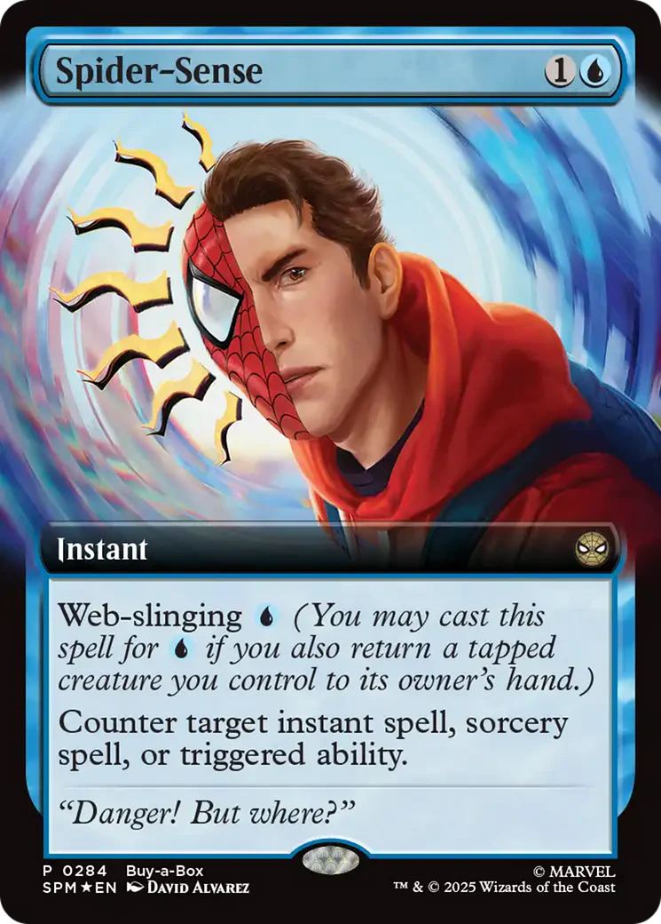 Spider-Sense (0284) (Buy-a-Box) (Extended Art) (SPM) - Foil