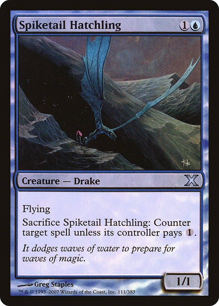 Spiketail Hatchling (10E) - Foil