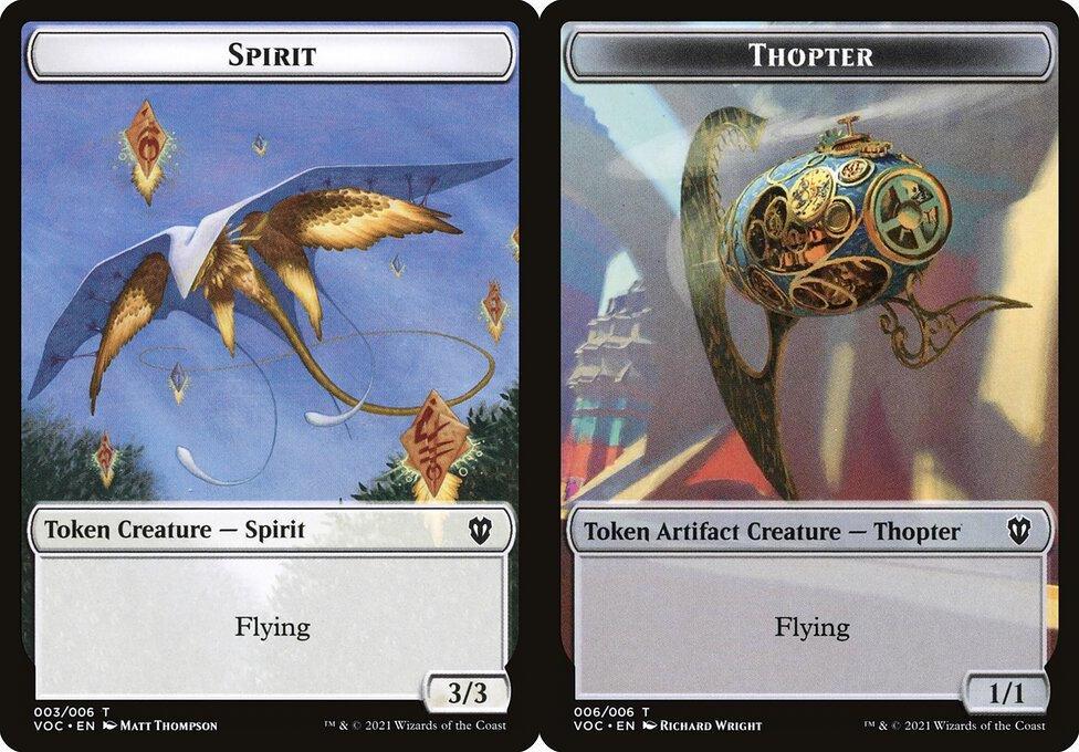 Spirit (003) // Thopter (006) Double-Sided Token (TVOC)