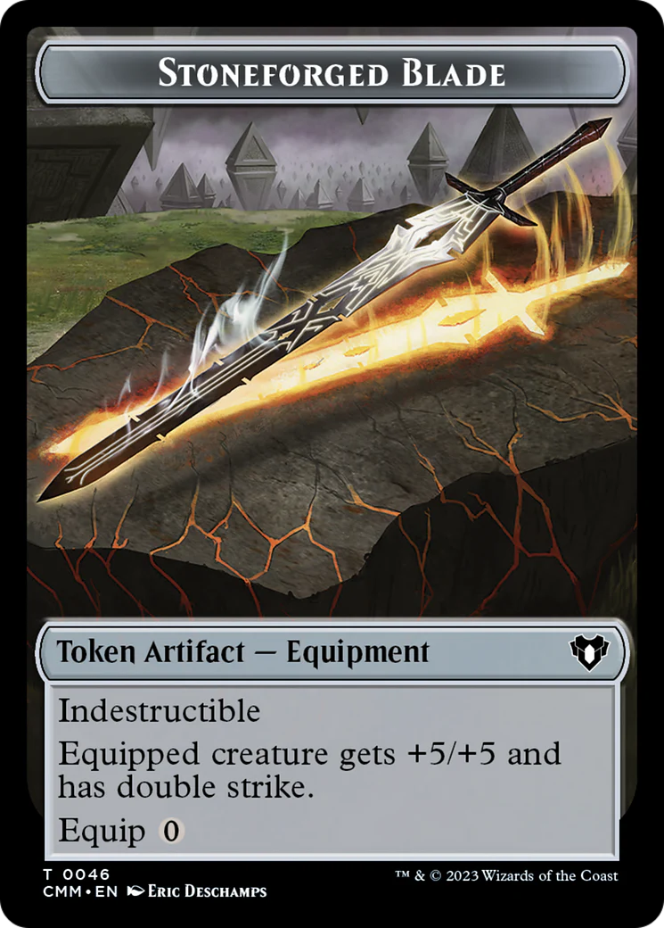 Stoneforged Blade Token (0046) (TCMM)