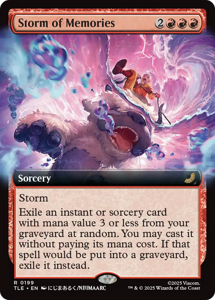 Storm of Memories (0199) (Extended Art) (TLE) - Foil