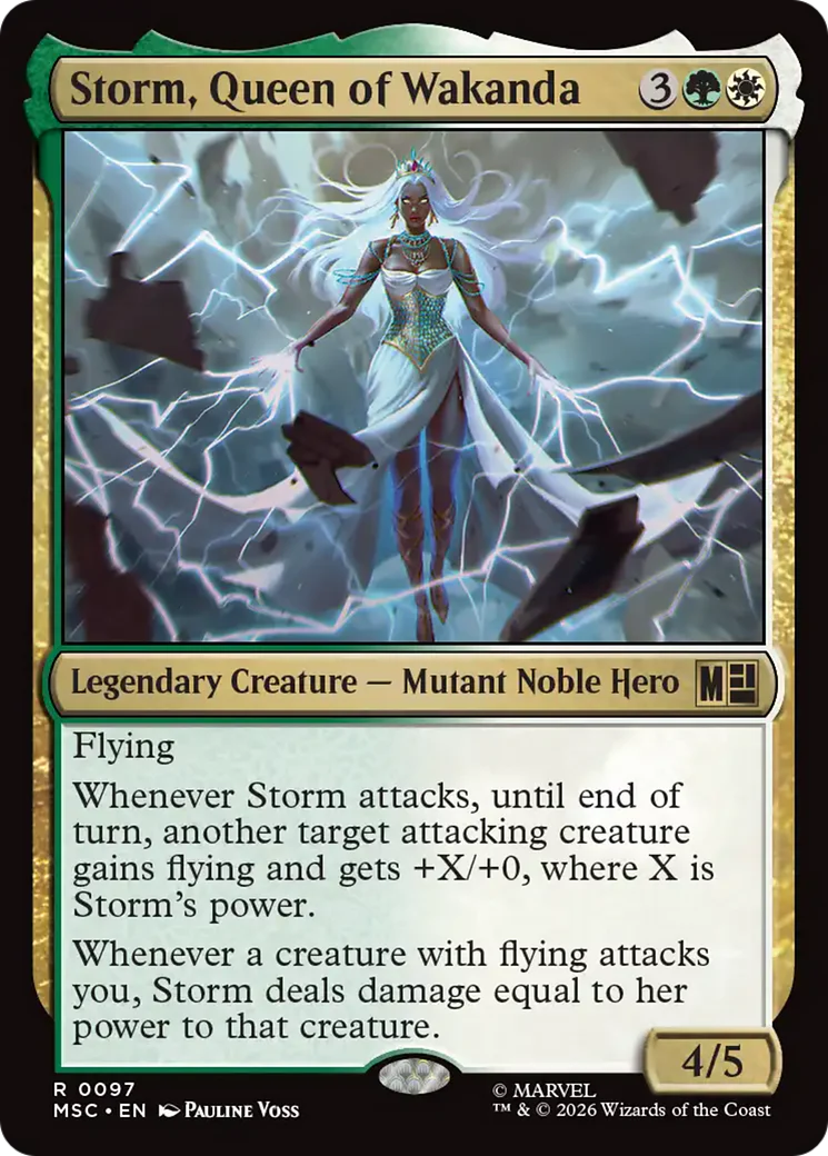 Storm, Queen of Wakanda (0097) - Surge Foil
