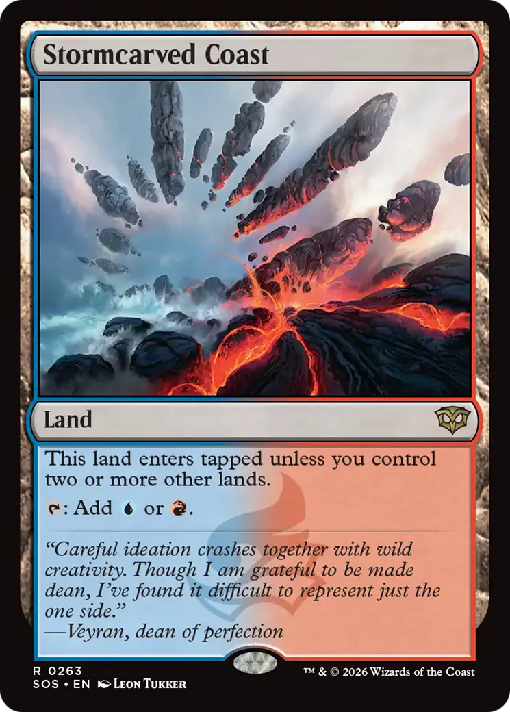 Stormcarved Coast (SOS) - Foil