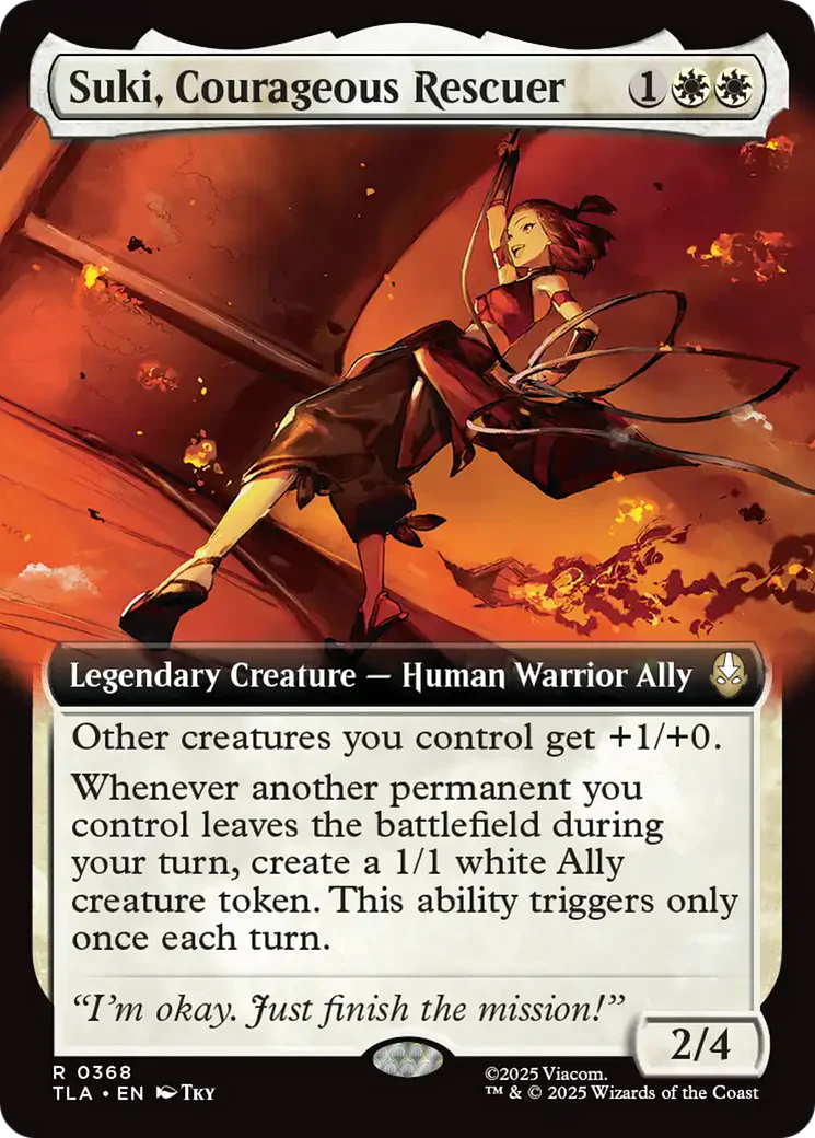 Suki, Courageous Rescuer (0368) (Extended Art) (TLA) - Foil