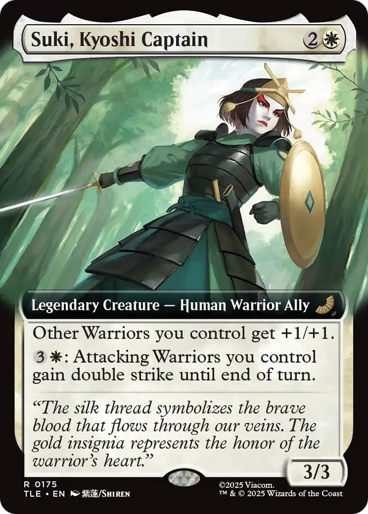 Suki, Kyoshi Captain (0175) (Extended Art) (TLE)