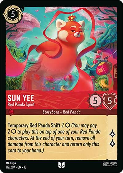 Sun Yee, Red Panda Spirit (0119) - Cold Foil