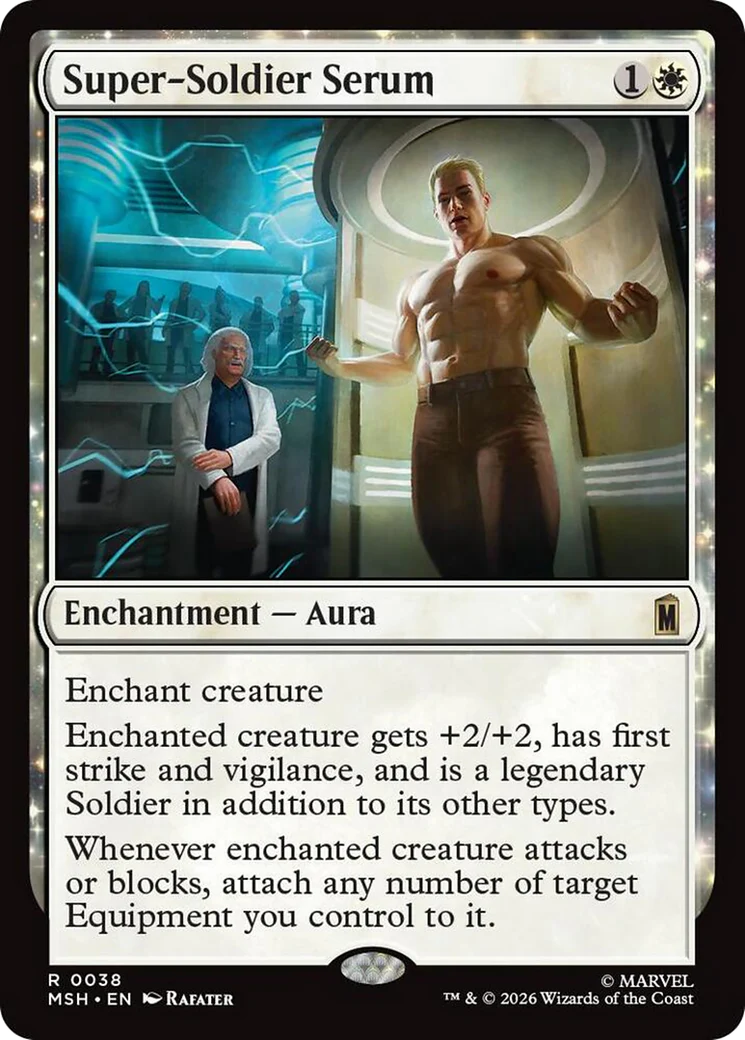 Super-Soldier Serum (MSH) - Foil