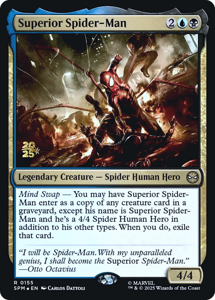Superior Spider-Man (0155) (Prerelease) (PSPM) - Foil