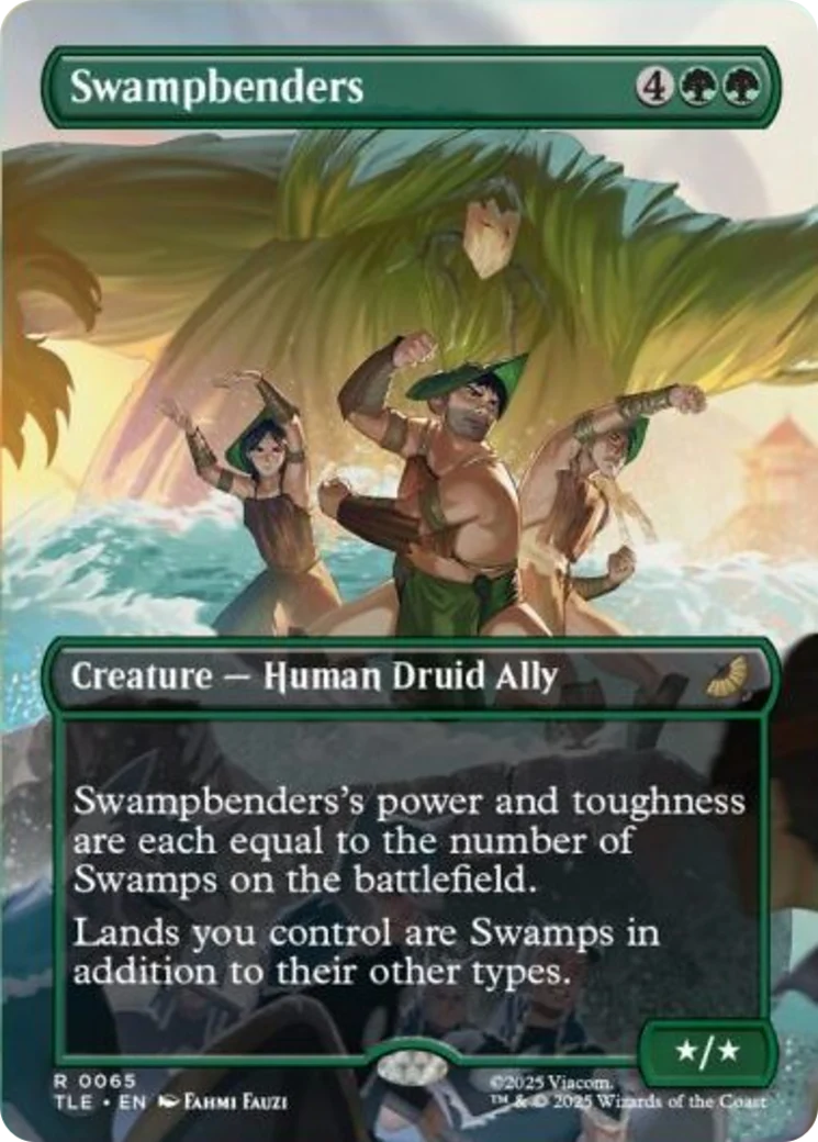 Swampbenders (0065) (Borderless) (TLE) - Foil