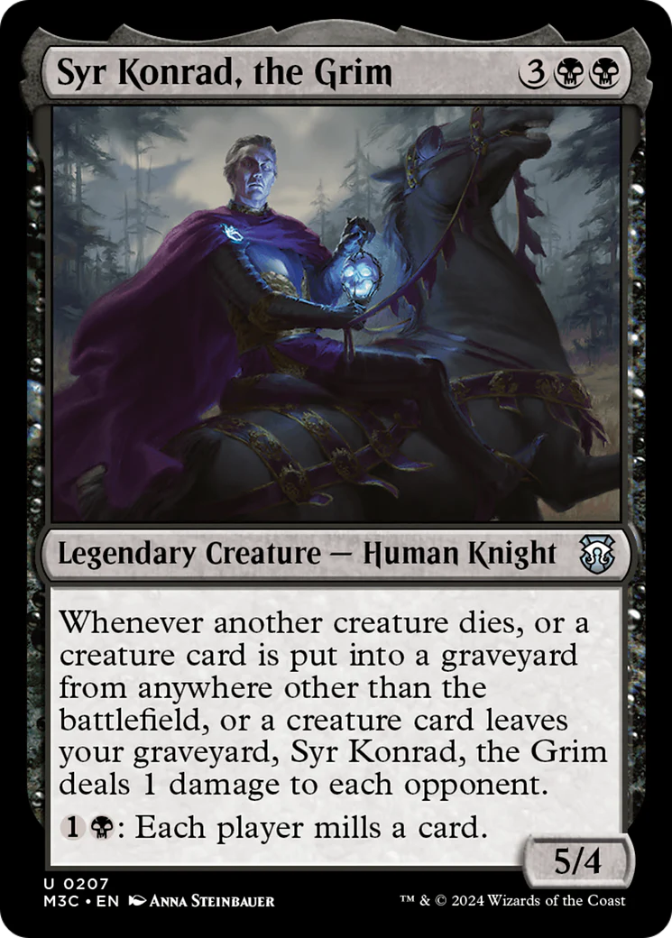 Syr Konrad, the Grim (M3C) - Ripple Foil