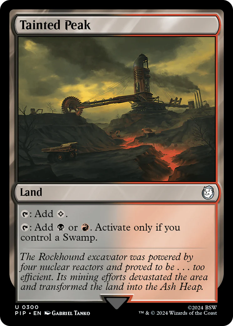 Tainted Peak (PIP) - Foil