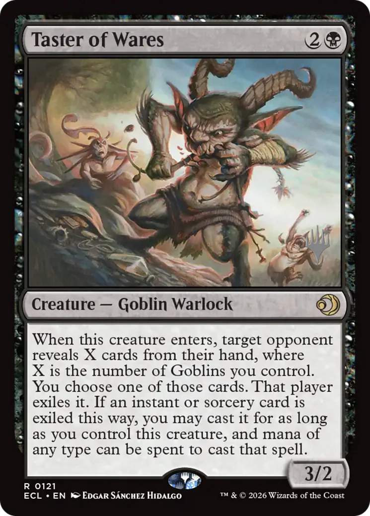 Taster of Wares (0121) (Promo Pack) (PECL)