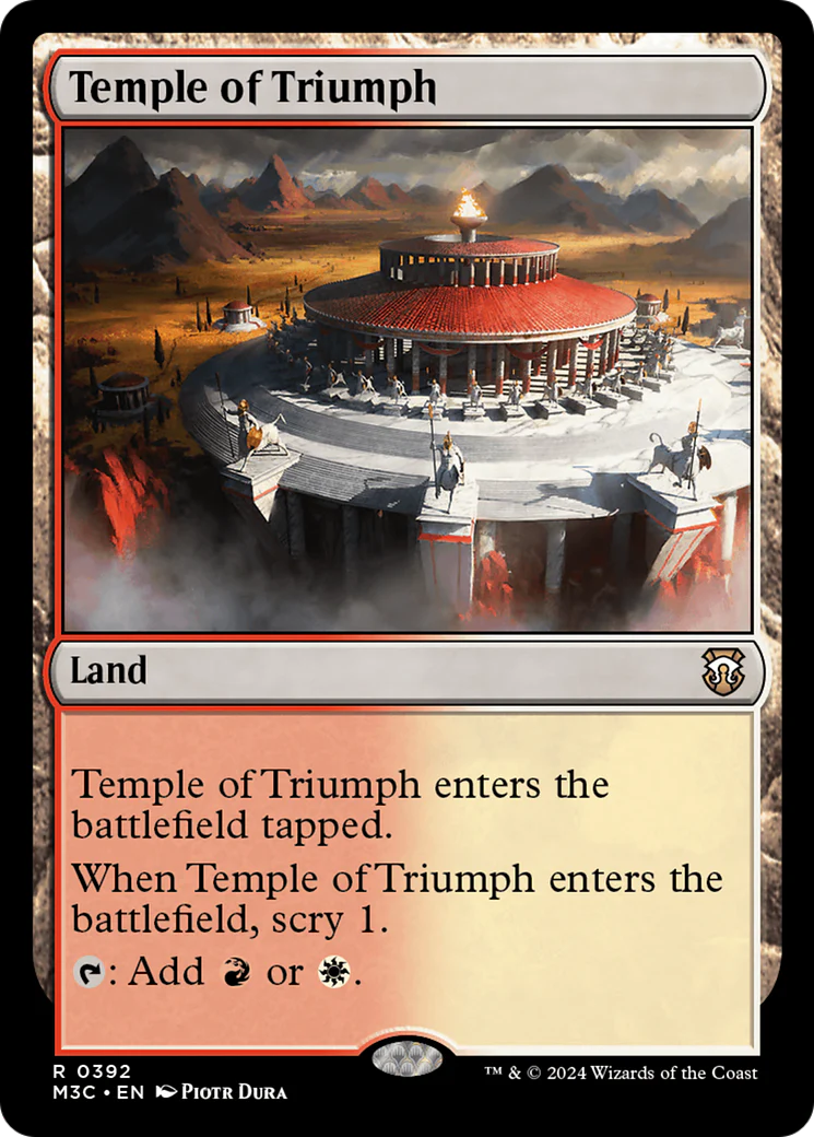 Temple of Triumph (M3C) - Ripple Foil
