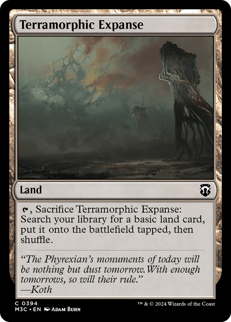 Terramorphic Expanse (M3C) - Ripple Foil