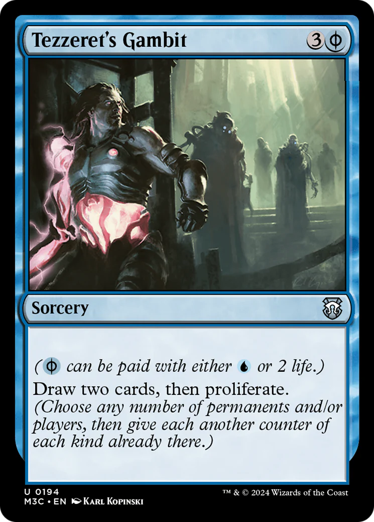 Tezzeret's Gambit (M3C) - Ripple Foil