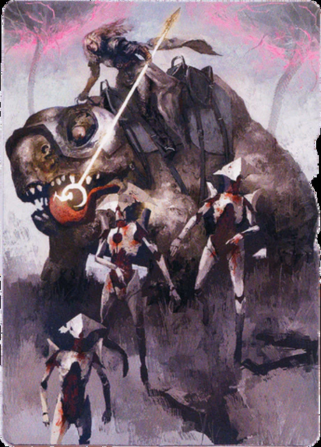 Thalia and The Gitrog Monster (65/81) Art Card (AMOM)