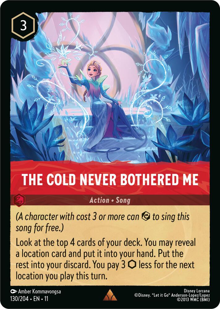 The Cold Never Bothered Me (0130) - Cold Foil