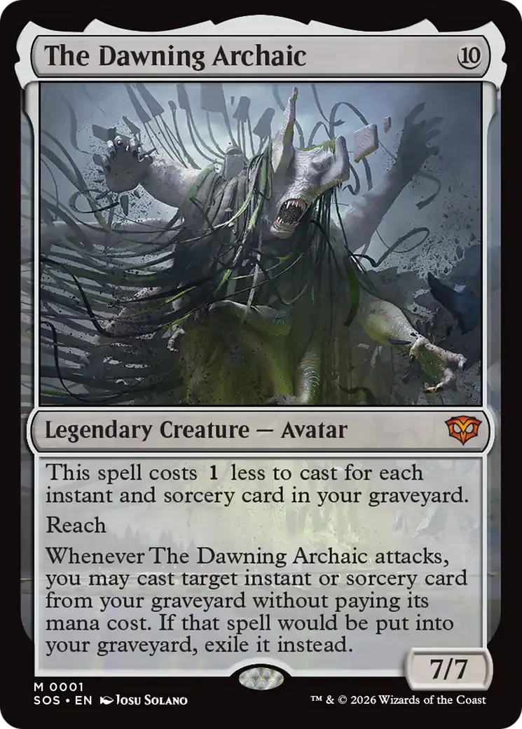 The Dawning Archaic (SOS) - Foil