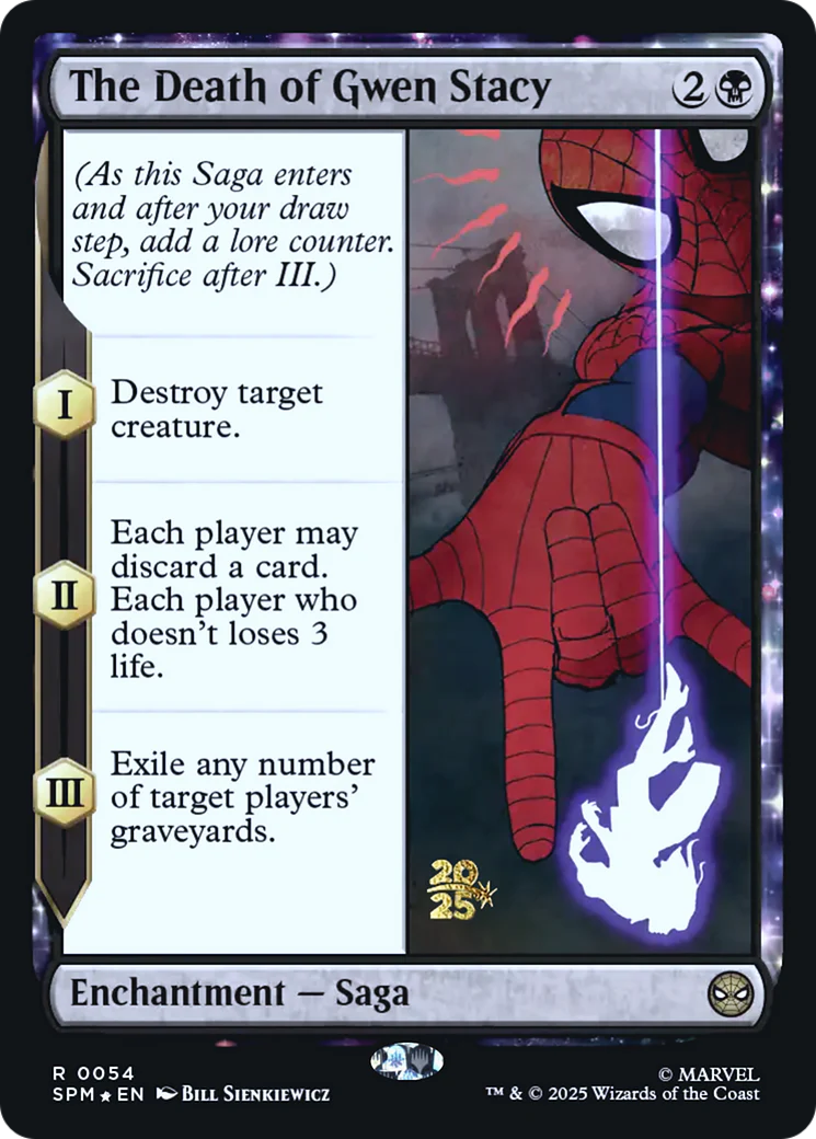 The Death of Gwen Stacy (0054) (Prerelease) (PSPM) - Foil