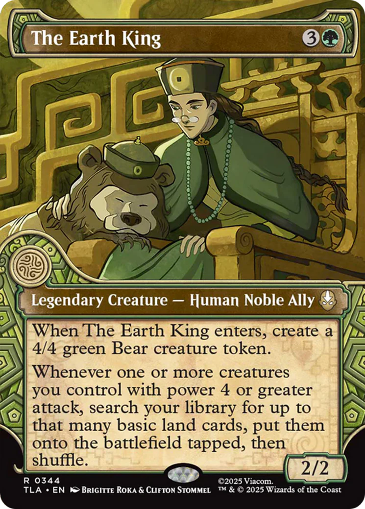 The Earth King (0344) (Elemental Frame) (TLA)
