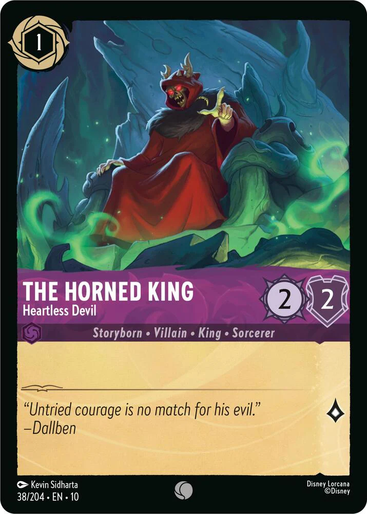 The Horned King, Heartless Devil (0038) - Cold Foil
