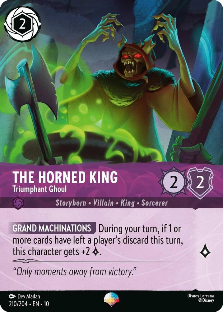 The Horned King, Triumphant Ghoul (0210) - Rainbow Foil
