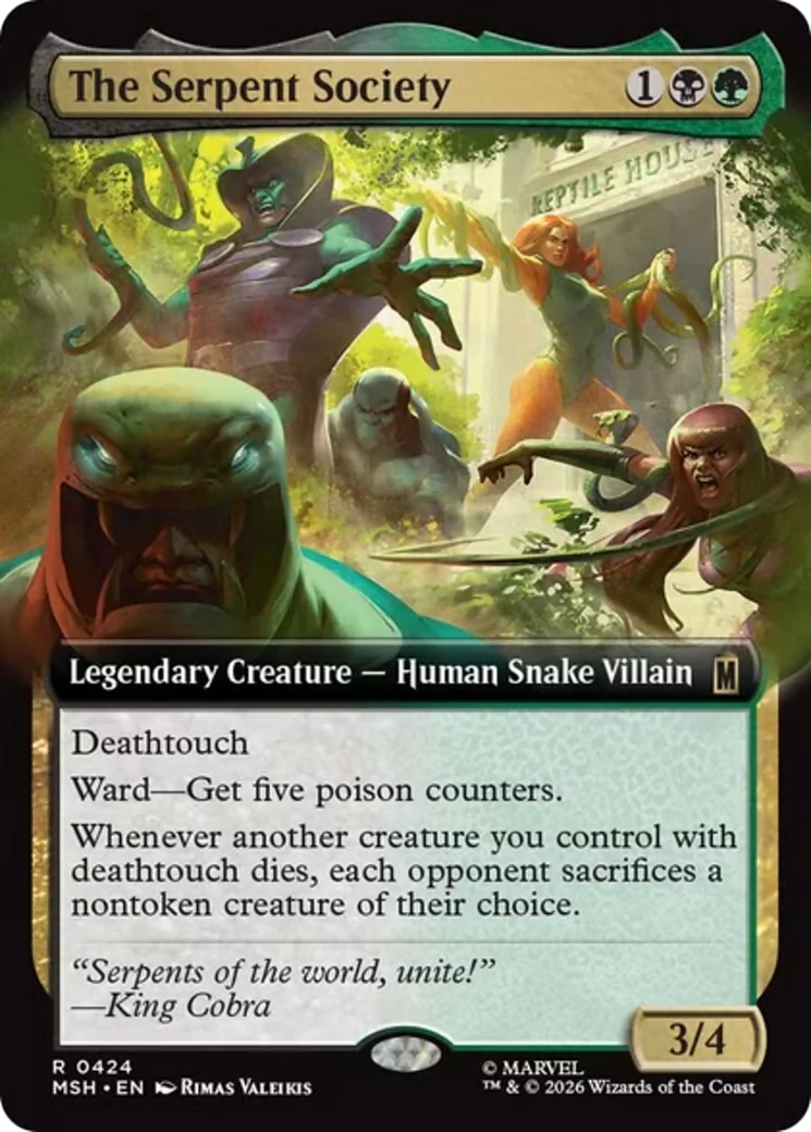 The Serpent Society (0424) (Extended Art) (MSH)