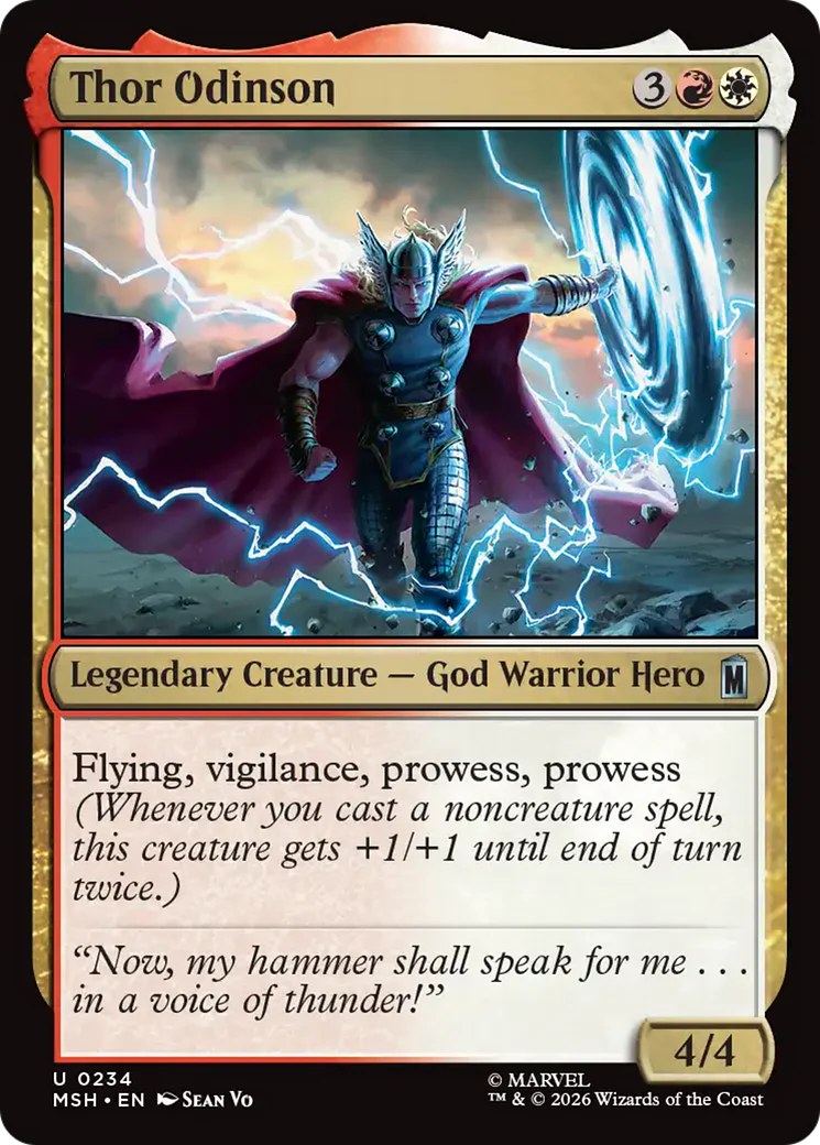 Thor Odinson (MSH) - Foil