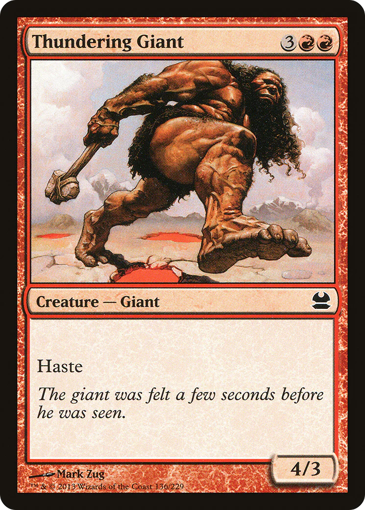 Thundering Giant (MMA) - Foil